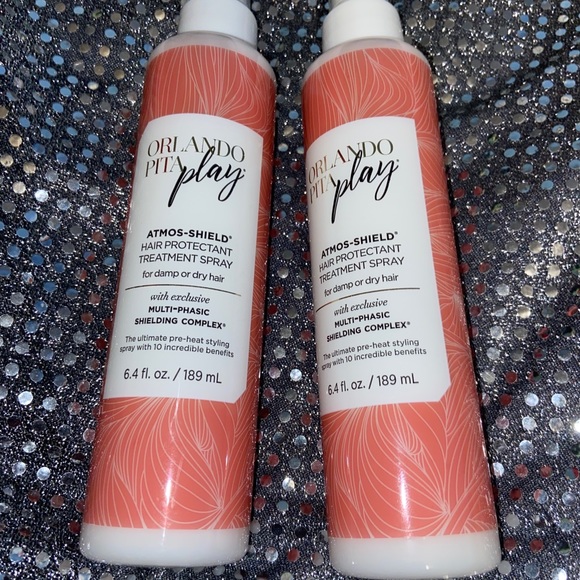 Lot of 2 Orlando Pita Atmos  shield hair heat protectant spray. New. 6.4 oz each - Picture 3 of 7